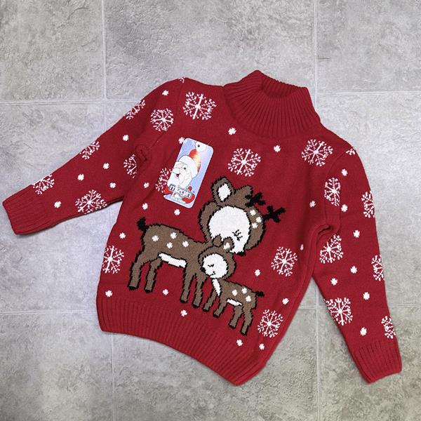 Свитер Fili kids (2-5) FK1467 red (зима)