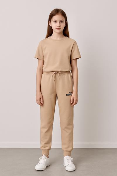 Штаны спорт Fili kids (9-12) FK1469 beige (деми)