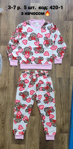 Пижама iBamBino (98-122) 420-1 pink (зима)