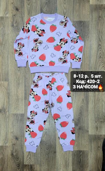 Пижама iBamBino (8-12) 420-2 l.blue (зима)