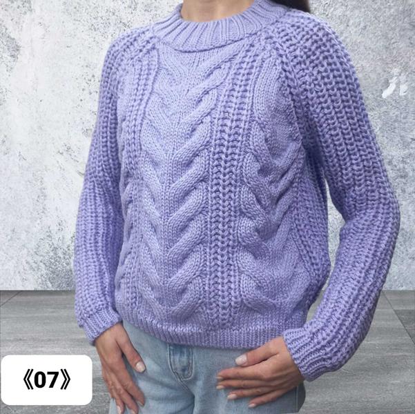 Свитер Julia (one size) 07 lilac (зима)