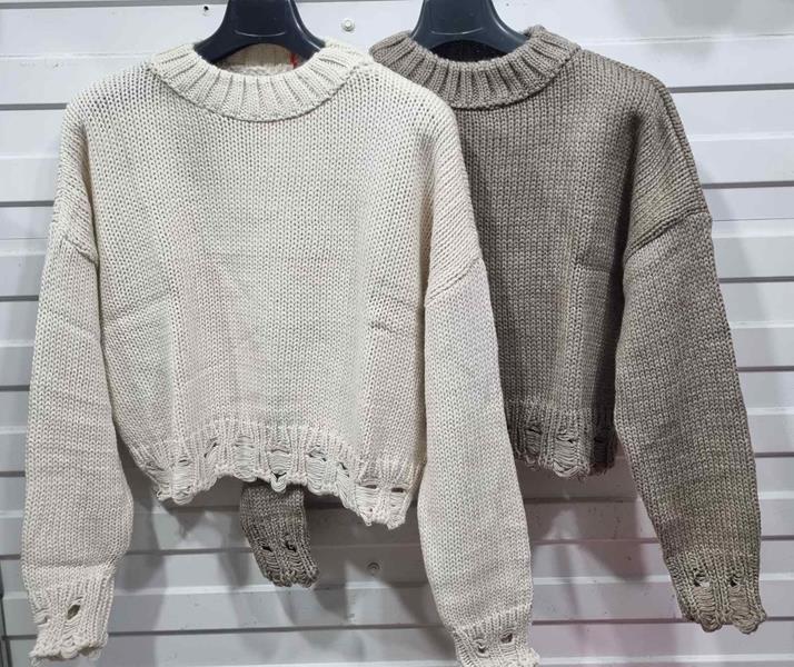 Свитер Julia (one size) JL62 grey (зима)