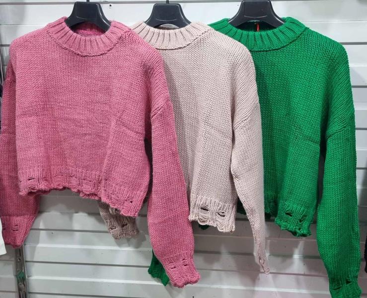 Свитер Julia (one size) JL63 pink (зима)