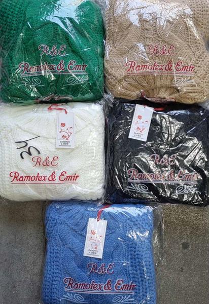 Свитер Julia (one size) 34 brown (зима)