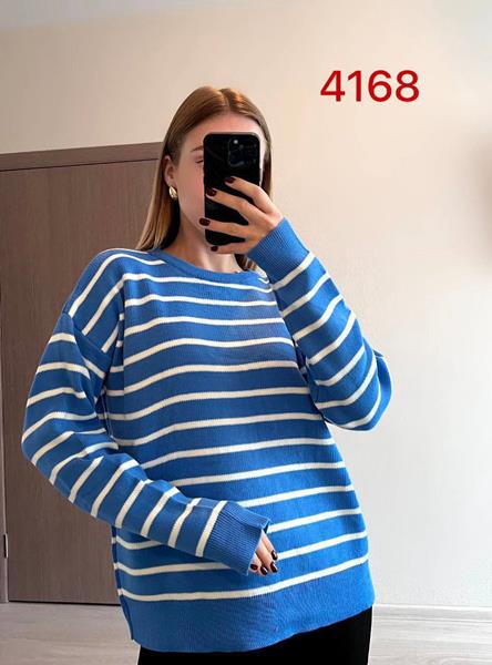 Свитер FSN (42-48) 4168 blue (деми)