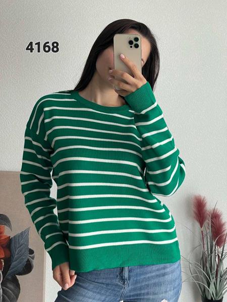 Свитер FSN (42-48) 4168 green (деми)