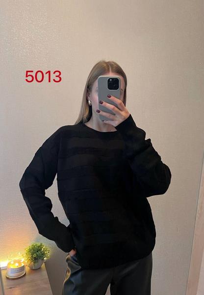 Свитер FSN (48-52) 5013-3 black (зима)