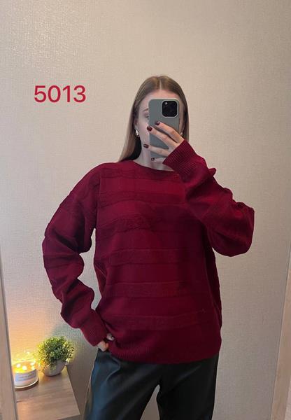 Свитер FSN (48-52) 5013-3 wine (зима)