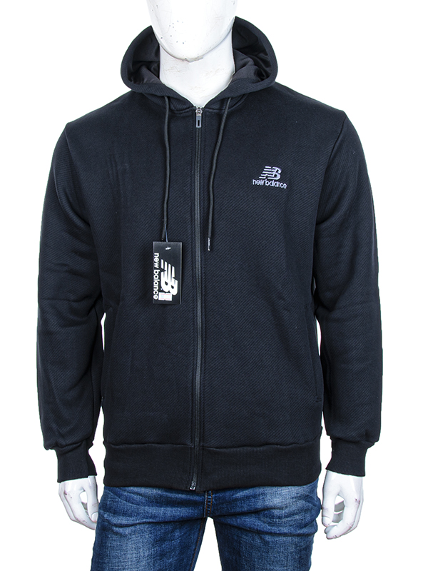 Кофта спорт Denis sport (48-54) Батник NB1 black (зима)