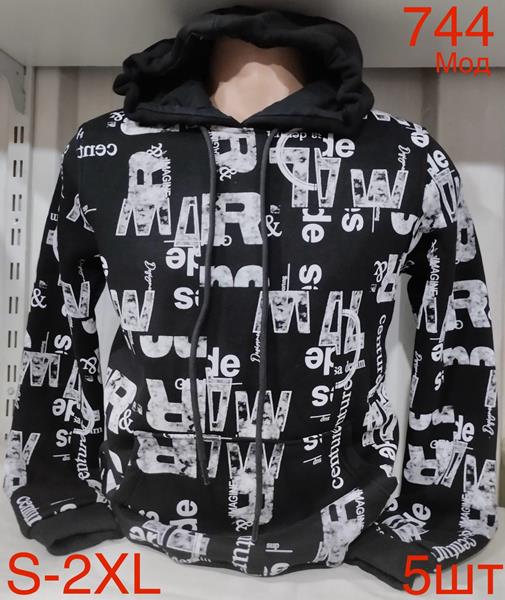 Худи Надийка (S-2XL) ND190-744 black (зима)