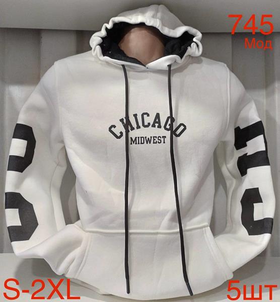 Худи Надийка (S-2XL) ND195-745 white (зима)