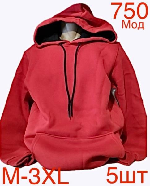 Худи Надийка (M-3XL) ND205-750 red (зима)