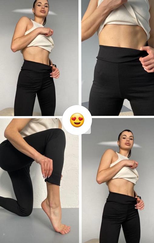 Лосины Amok (S-XL) 700 black (зима)