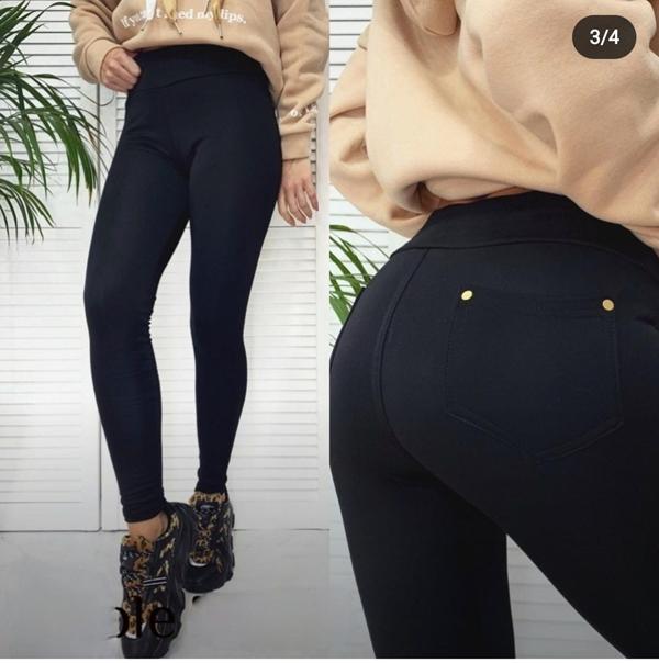 Лосины Amok (S-XL) 7310 black (зима)