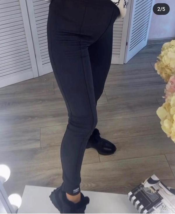 Лосины Amok (S-XL) 7819 black (зима)