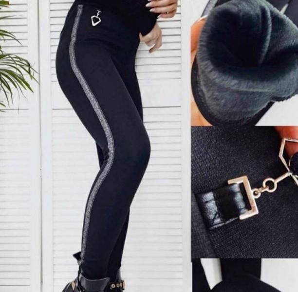 Лосины Amok (XL-4XL) 10318 black (зима)