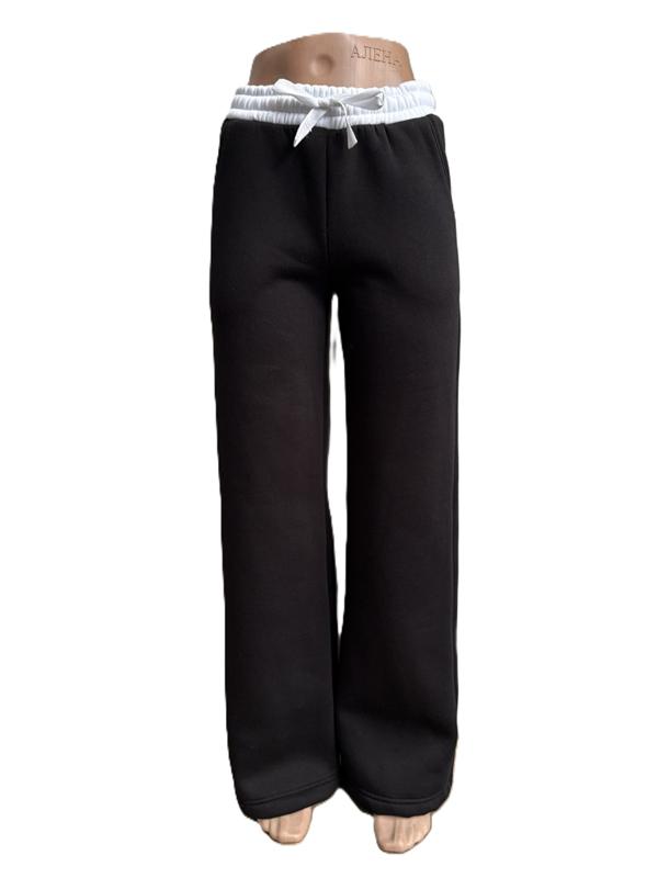 Штаны спорт Amok (S-XL) 80541 black (зима)