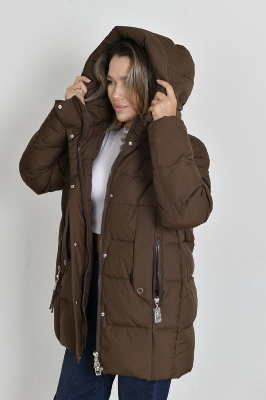 Куртка LiOpt (50-60) 167 brown (зима)