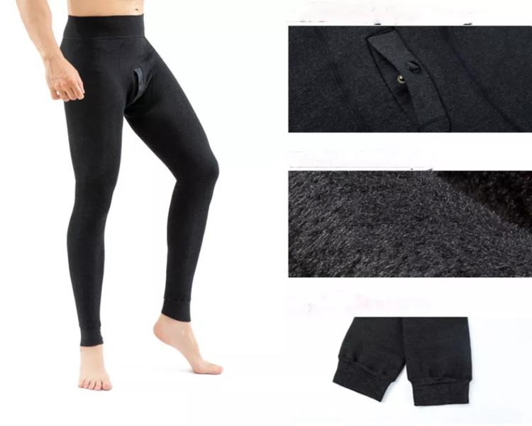 Подштанники Hoan (44-56) 8026 black (зима)