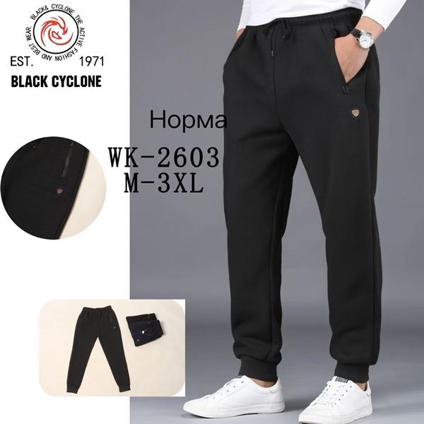 Штаны спорт Giang (M-3XL) G83-2603 grey (зима)