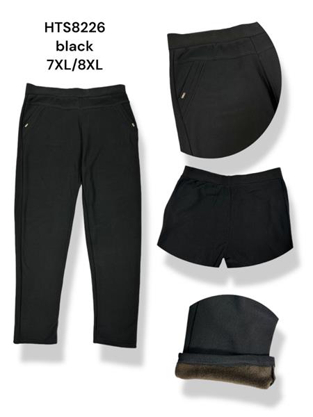 Лосины Giang (3XL-8XL) G124-8226 black (зима)