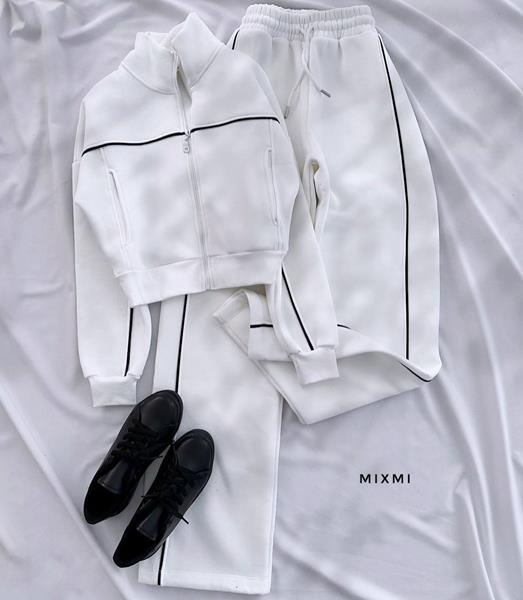 Костюм спорт Modnulya (42-54) 7119 white (зима)