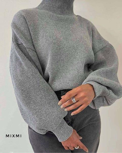 Свитер Modnulya (42-54) 7328 grey (зима)