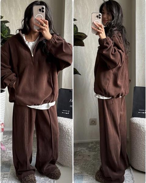 Костюм спорт Modnulya (42-48) 900 brown (зима)