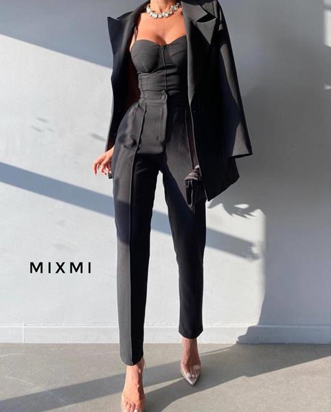 Костюм Modnulya (42-48) 9115 black (деми)