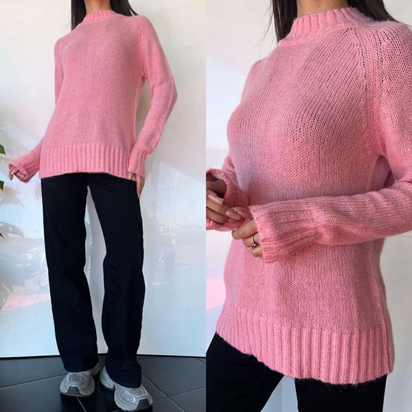 Свитер i8denim Women (One size) TB105 pink (зима)