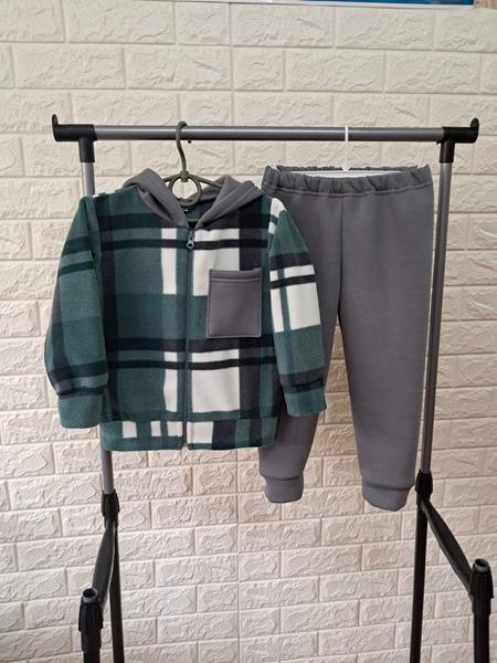 Костюм спорт Proschenko (2-4) PR598 green (зима)