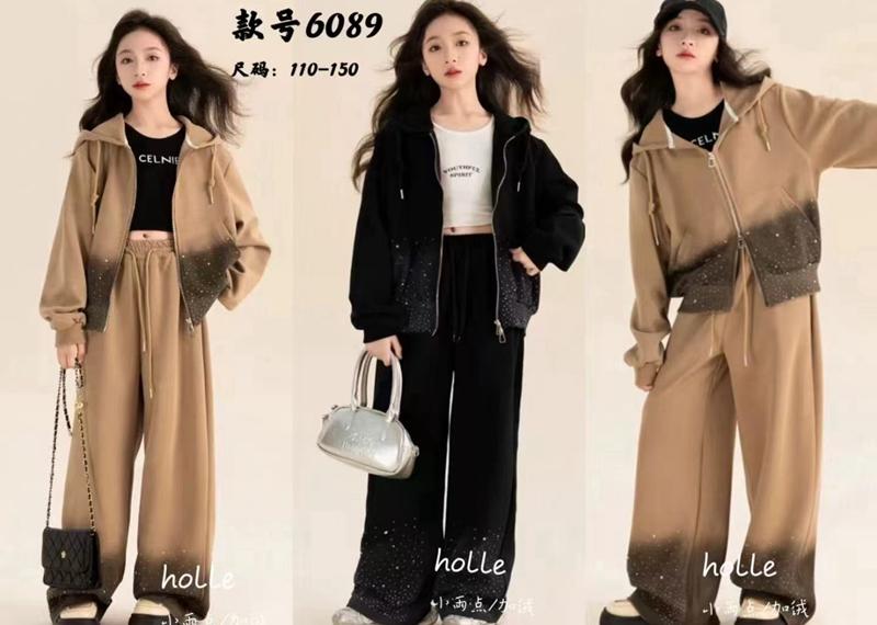 Костюм спорт Major (119-150) 6089 black (зима)