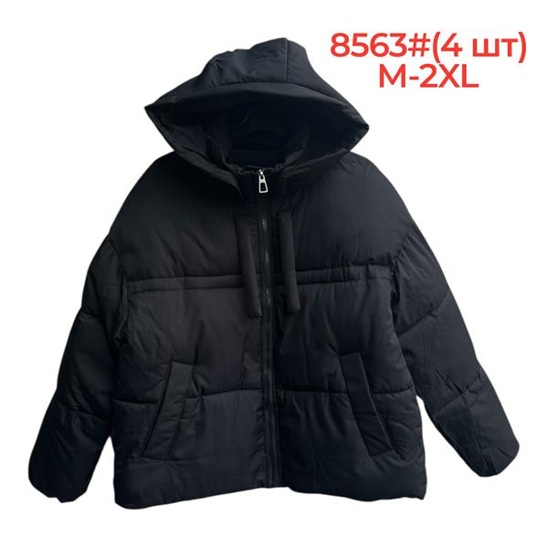 Куртка Katty (M-2XL) 8563 black (зима)