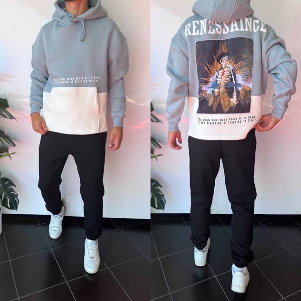 Худи i8denim (S-XL) 2304 l.blue (зима)