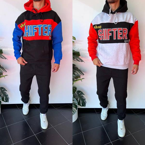 Худи i8denim (S-XL) 2306 grey (зима)