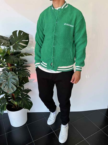 Кофта i8denim (S-XL) 2308 green (зима)