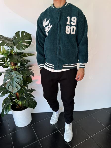 Кофта i8denim (S-XL) 2311 green (зима)