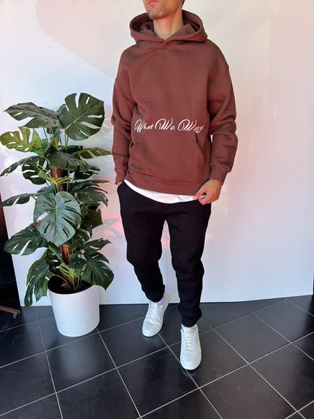 Худи i8denim (S-XL) 2327 brown (зима)