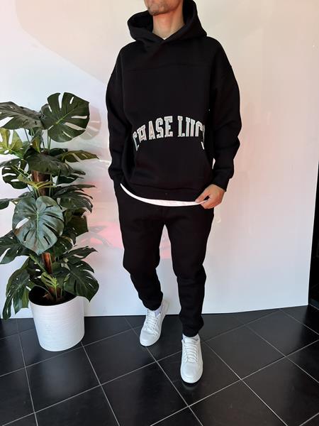 Худи i8denim (S-XL) 2329 black (зима)