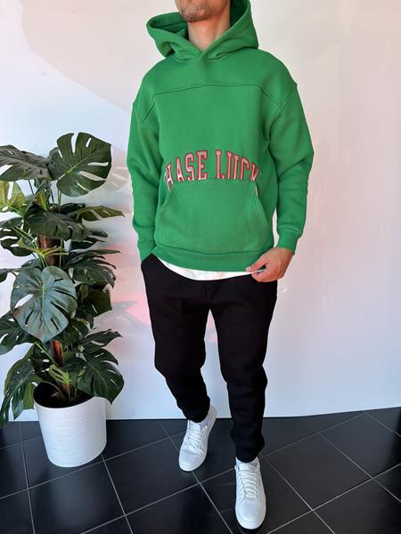 Худи i8denim (S-XL) 2330 green (зима)