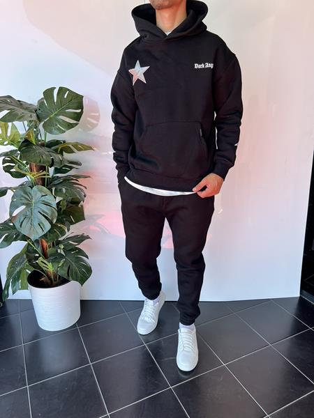 Худи i8denim (S-XL) 2334 black (зима)