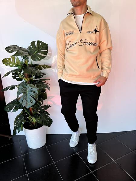 Свитер i8denim (S-XL) 2337 beige (зима)