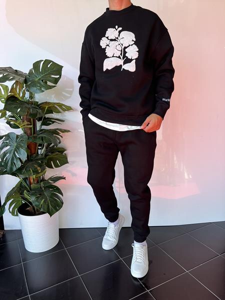 Свитер i8denim (S-XL) 2354 black (зима)