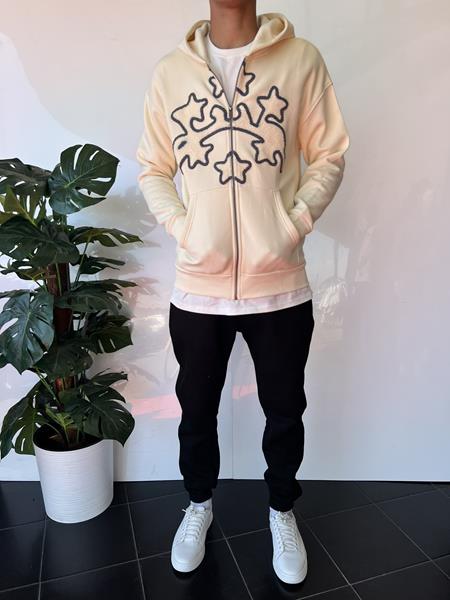 Кофта спорт i8denim (S-XL) 2359 beige (зима)