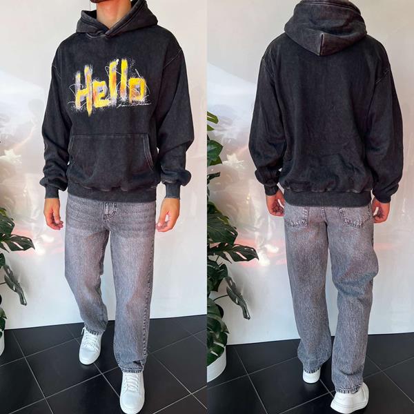 Худи i8denim (S-XL) 2376 grey (зима)