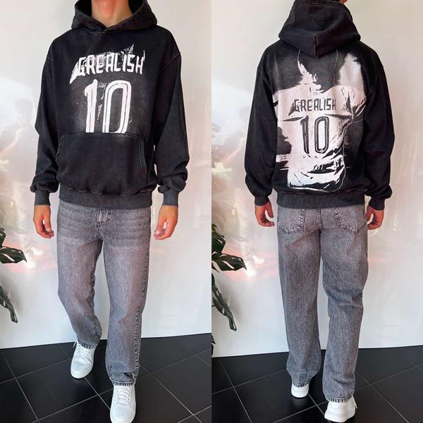 Худи i8denim (S-XL) 2377 grey (зима)