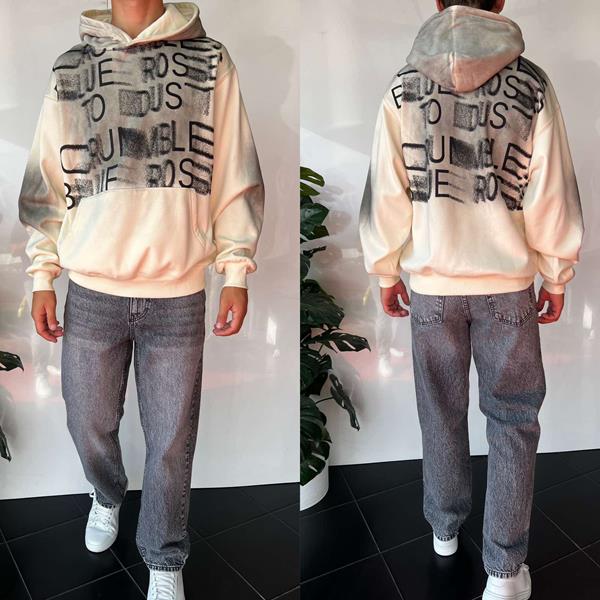 Худи i8denim (S-XL) 2386 beige (зима)