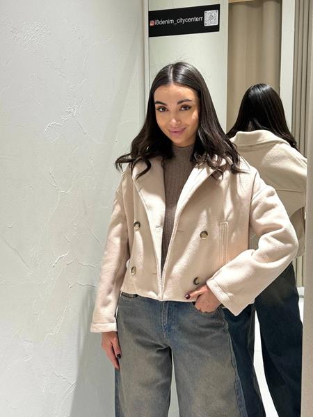 Куртка i8denim Women (S-L) TB124 l.beige (деми)