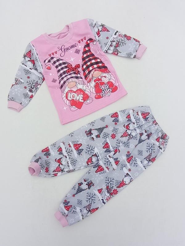 Пижама Baykush (28-36) B608 pink (зима)