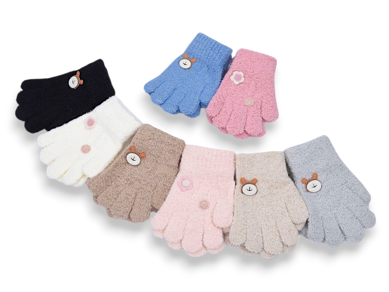 Перчатки Moyo (2-3) 5204 mix (зима)